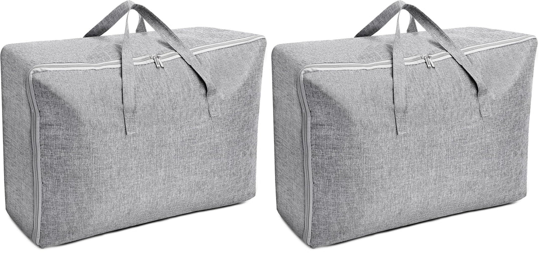 AiQInu Aufbewahrungstasche Gross, 105L Faltbare Unterbett Aufbewahrungsbox mit Handgriff, Wasserdich