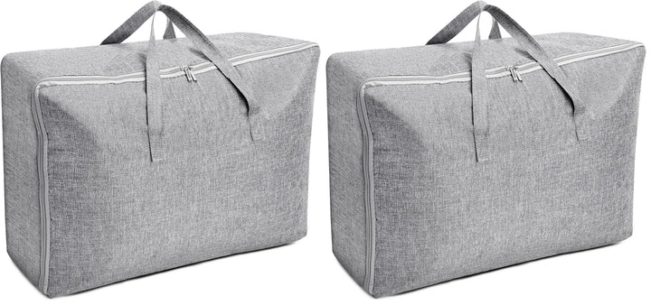 AiQInu Aufbewahrungstasche Gross, 105L Faltbare Unterbett Aufbewahrungsbox mit Handgriff, Wasserdich
