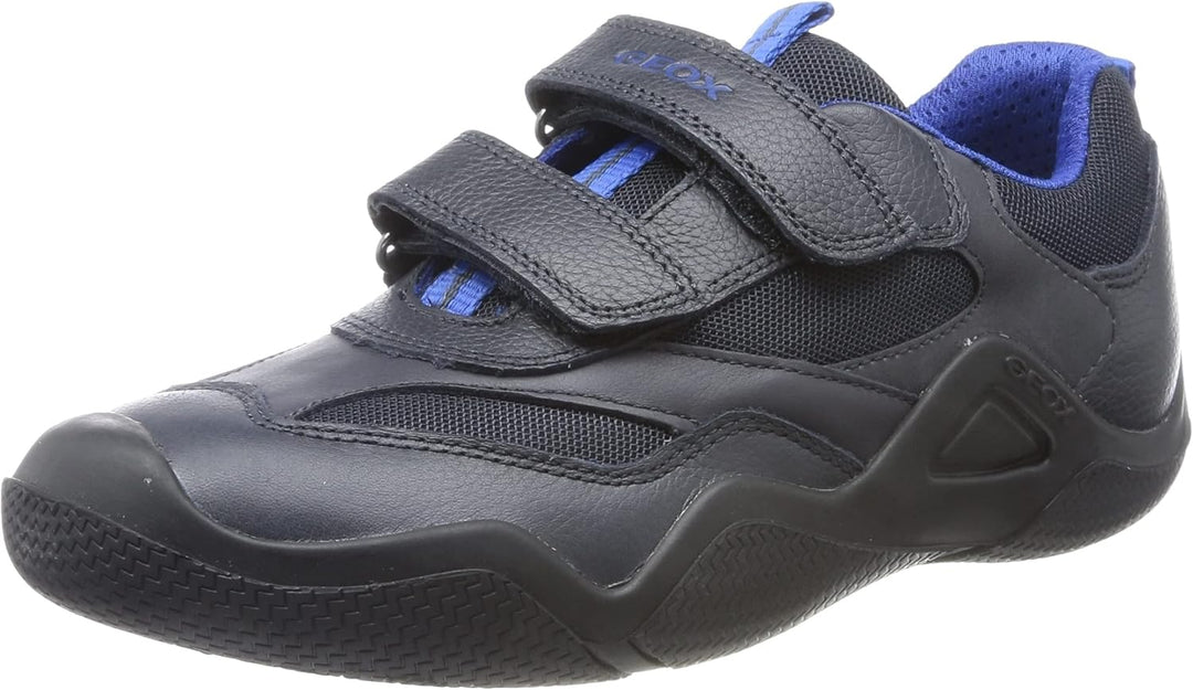Geox Jungen Jr Wader Sneaker 35 EU Navy Royal, 35 EU Navy Royal