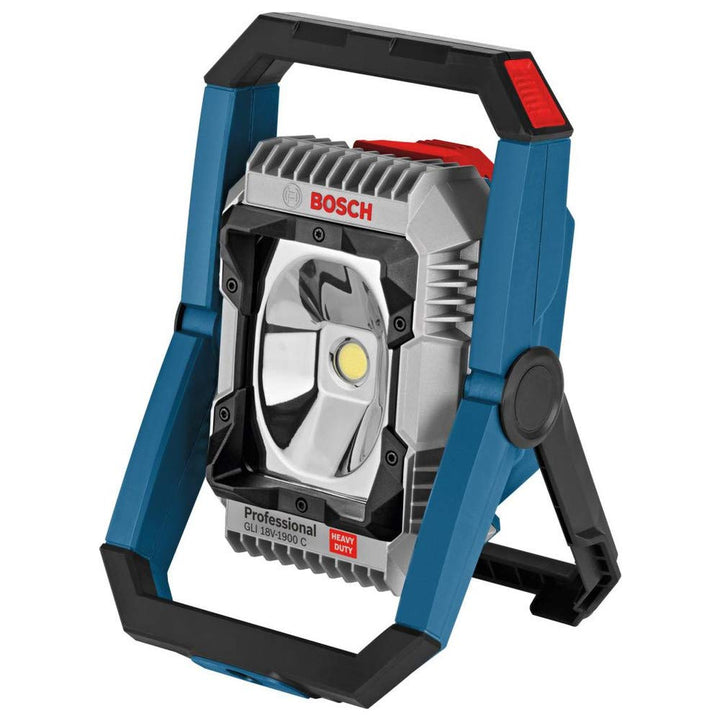 Bosch Professional GLI 18V-1900 C Akku-Baustellenlampe, bis zu 100 min Leuchtdauer pro Ah, maximal 1