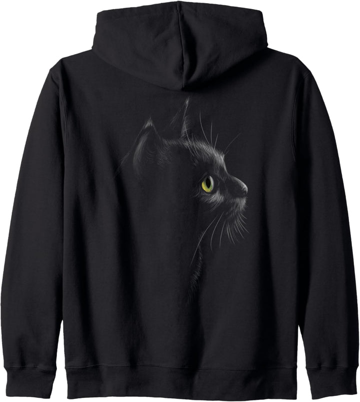 Katze Portrait Katzenkopf Katzen Kapuzenjacke