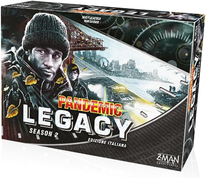 Asmodee 8393 Pandemic Legacy Season 2 Schwarz
