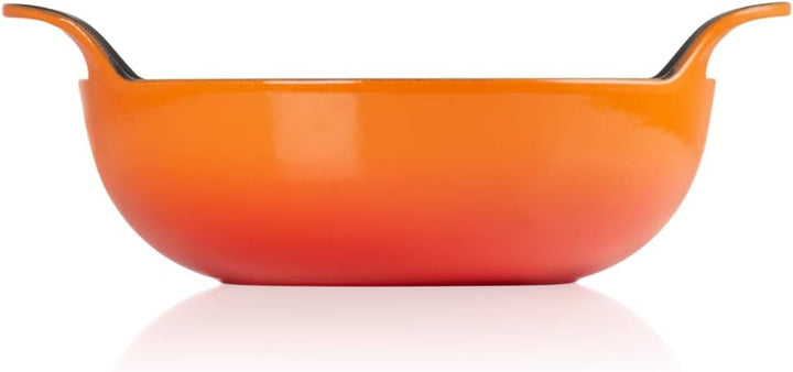 Le Creuset Balti Dish aus Gusseisen, 24 cm, 2,7 Liter, Ofenrot, 20142240900460, Ofenrot