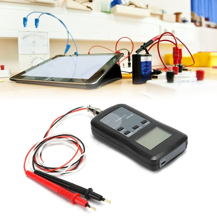 4-Draht-System YR1035 Batterie-Innenwiderstandstester mit LCD-Anzeige für Blei-Säure, Lithium-Ionen,