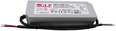 GLP GPV-200-24 LED Netzteil 199.2W 24V 8.3A IP67 Schaltnetzteil CV