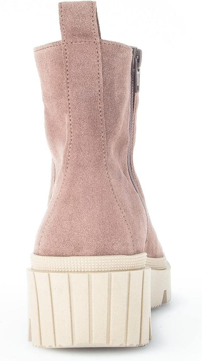 Gabor Damen Biker Boots, Frauen Stiefeletten,Wechselfussbett 35 EU Rosa Dark Rose 10, 35 EU Rosa Dar