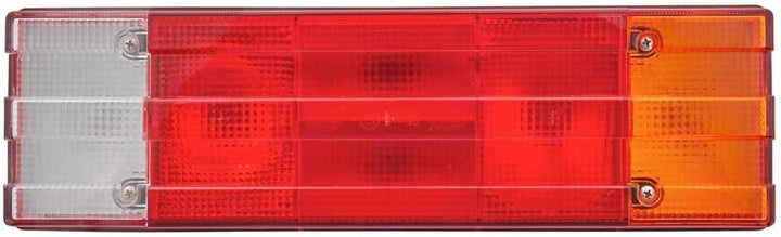 HELLA - Heckleuchte - Glühlampe - 24V - Anbau/geschraubt - Lichtscheibenfarbe: mehrfarbig - Stecker: