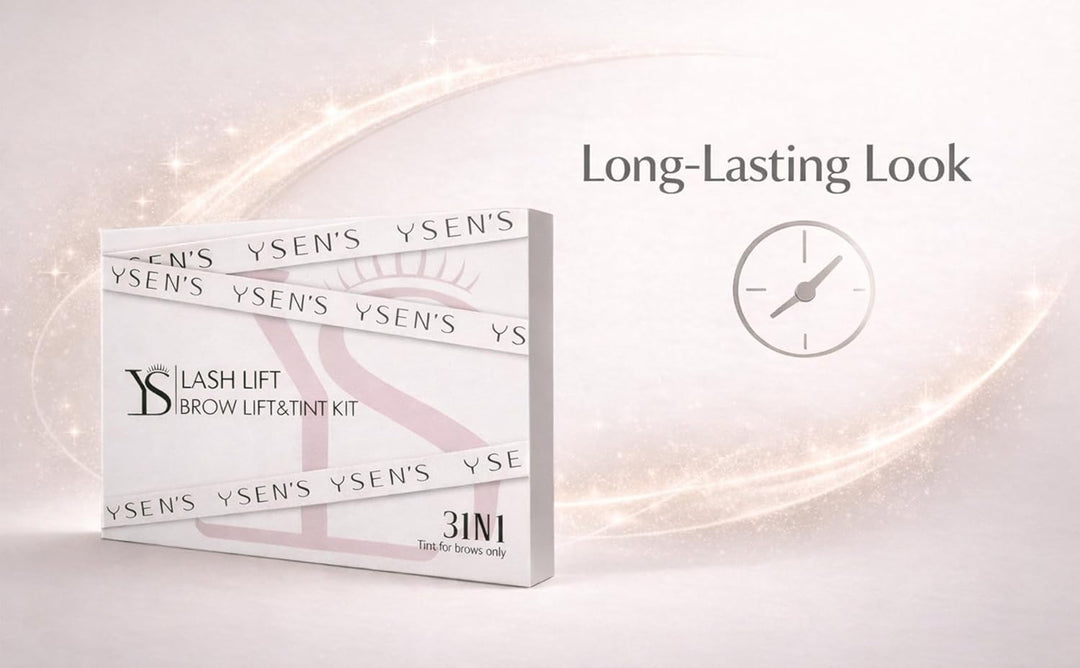 Ysen's wimpernlifting set, Brauenlaminierung und Tönungsset (Schwarz), Augenbrauen Lifting Set, Prof
