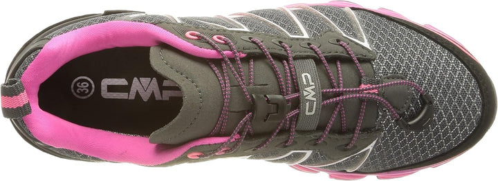 CMP Kids ALTAK Trail Shoes WP 2.0, Titanio Purple Fluo, 34 EU
