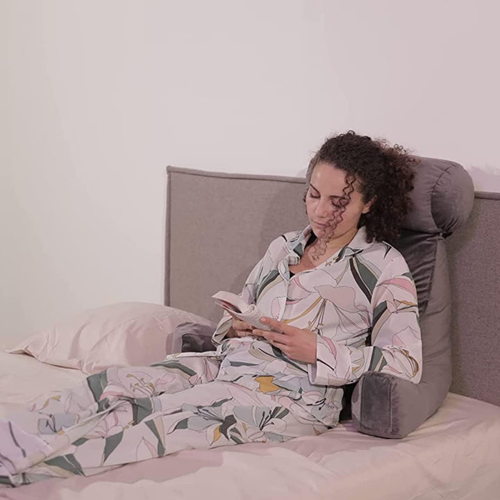bananair - Lesekissen mit zerkleinertem Schaumstoff, ideal zum Lesen, verwendbar als Kissen für Nack
