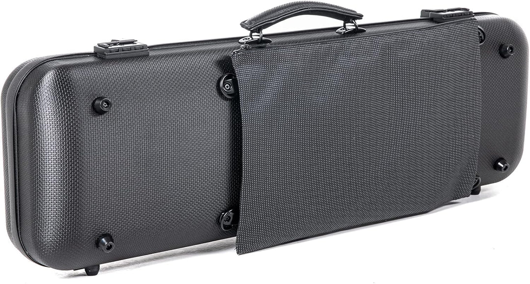 GEWA Violinkoffer AIR AVANTGARDE schwarz, mit zusätzlichem Seitengriff, Made in Germany schwarz mit