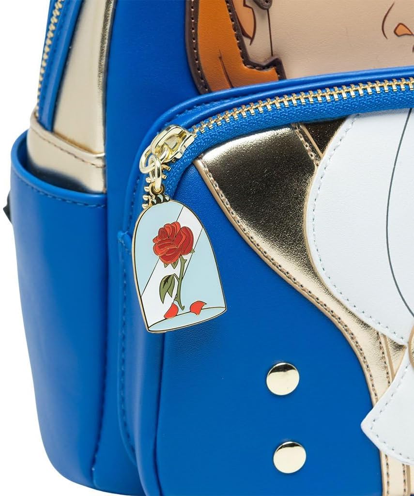 Loungefly Disney Die Schöne und das Biest Prinz Adam Cosplay Damen Rucksack, Mehrfarbig, Einheitsgrö