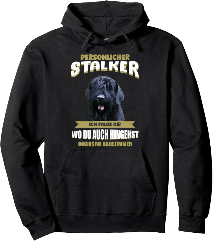 Russischer Schwarzer Terrier Hoodie Pullover Hoodie