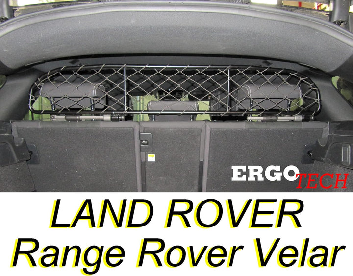 ERGOTECH Trennnetz Trenngitter für Range Rover Velar, RDA65-HXXS16, für Hunde und Gepäck
