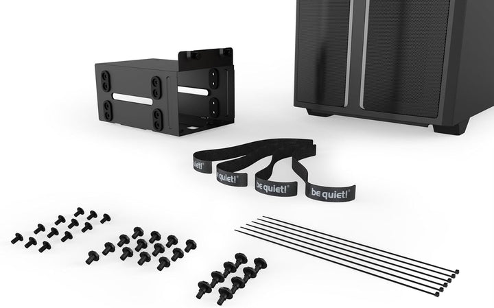 be quiet! Pure Base 500DX Black PC-Gehäuse, 3X Pure Wings 2 Lüfter, ARGB LEDs, Radiatoren bis 360mm,