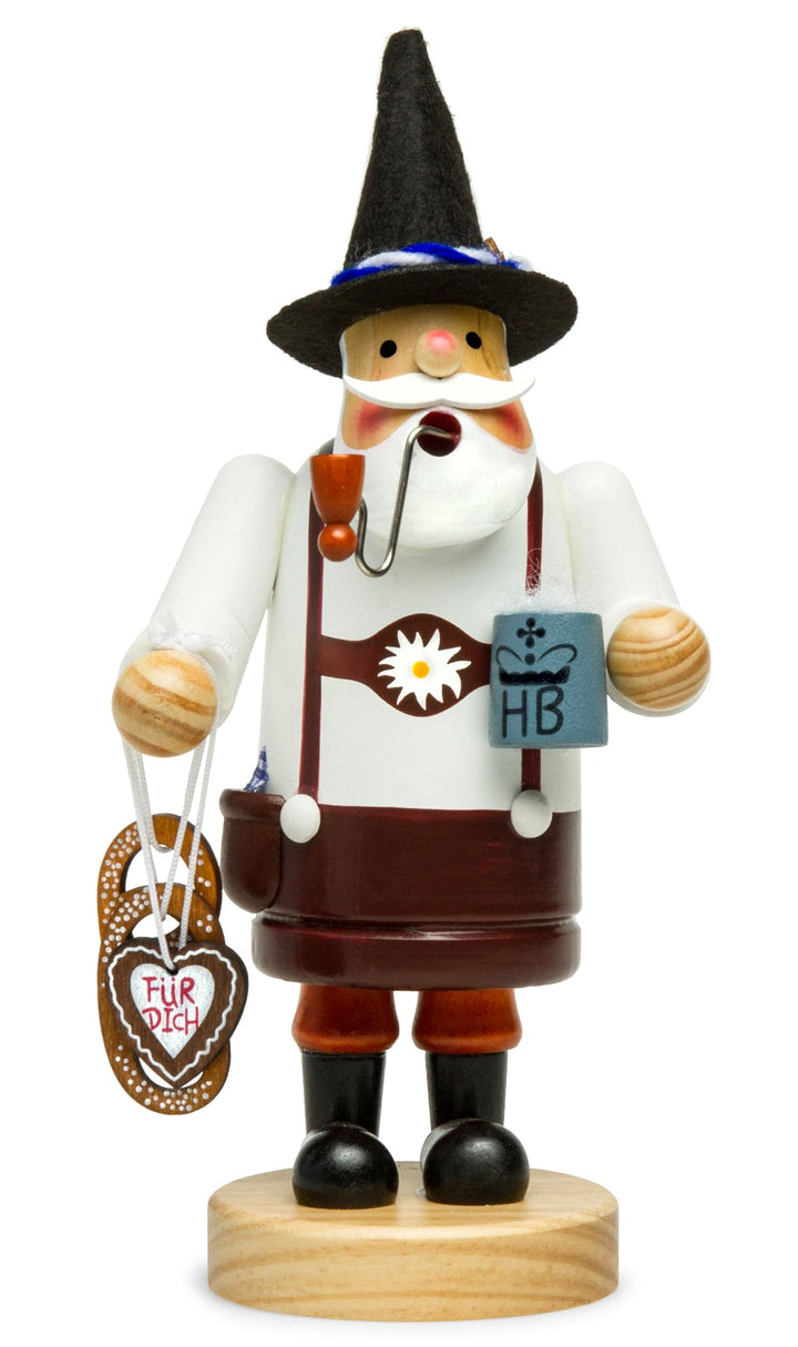 Sikora RM-A Räuchermännchen aus Holz 3 Grössen Verschiedene Motive, Farbe/Modell:A30 weiss braun - B