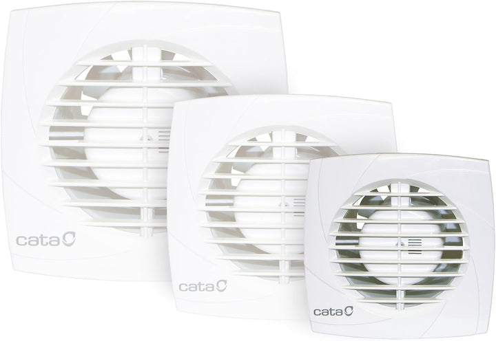 Cata B8 Plus Abluftventilator, 15 W, Weiss, Weiss