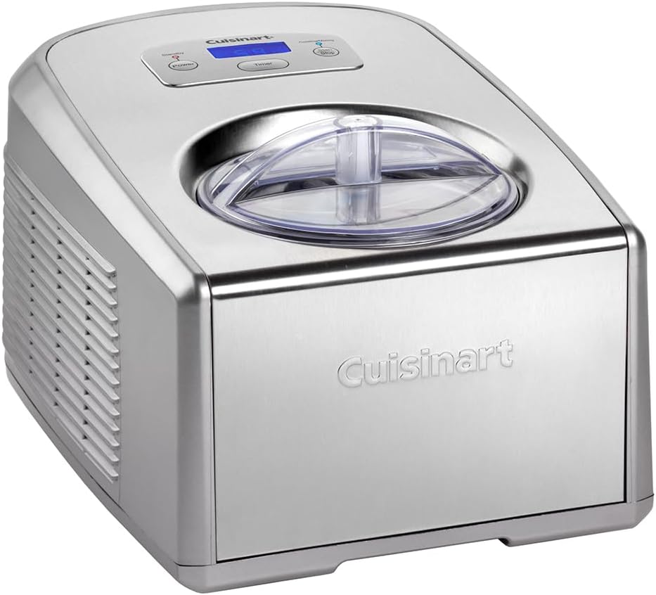 Cuisinart Icecream & Gelato Professional, Eismaschine mit selbstkühlendem Kompressor, 1,5 L Fassungs