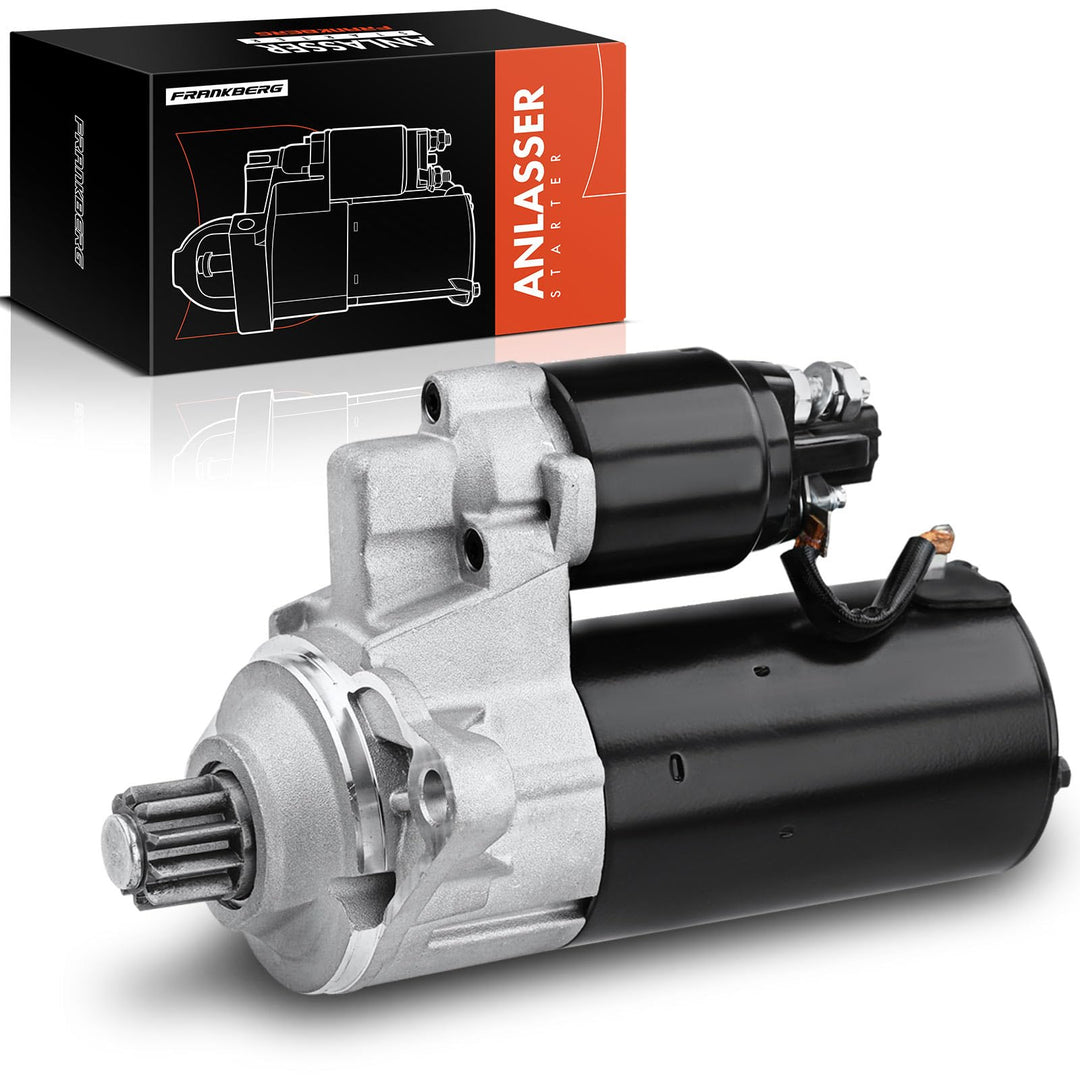 Frankberg 1x Anlasser Motor Anlasser 1,7 KW Kompatibel mit Golf VI Variant AJ5 2.0L 2009-2013 Oct.av