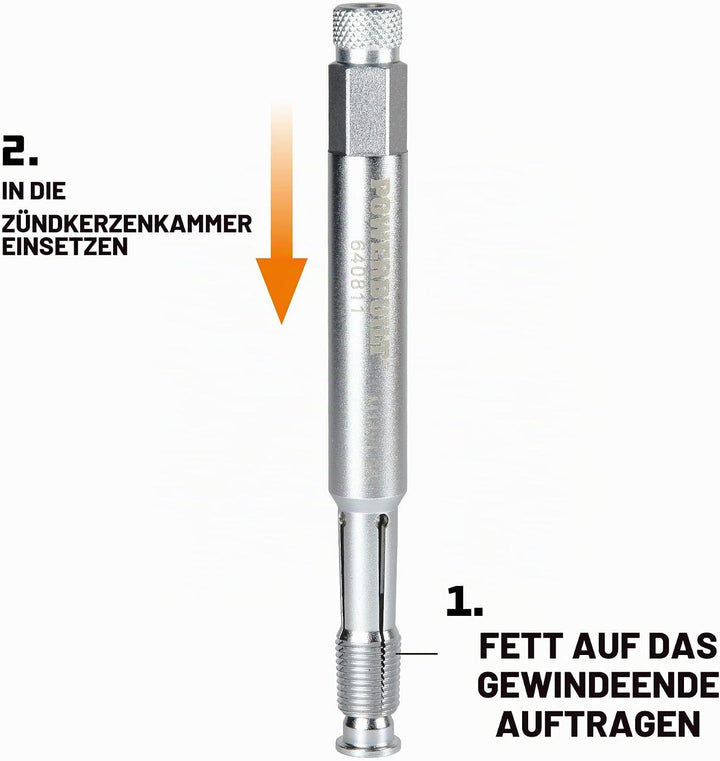 Powerbuilt 14 mm Gewinde-Reparaturwerkzeug – 640811 14mm, 14mm