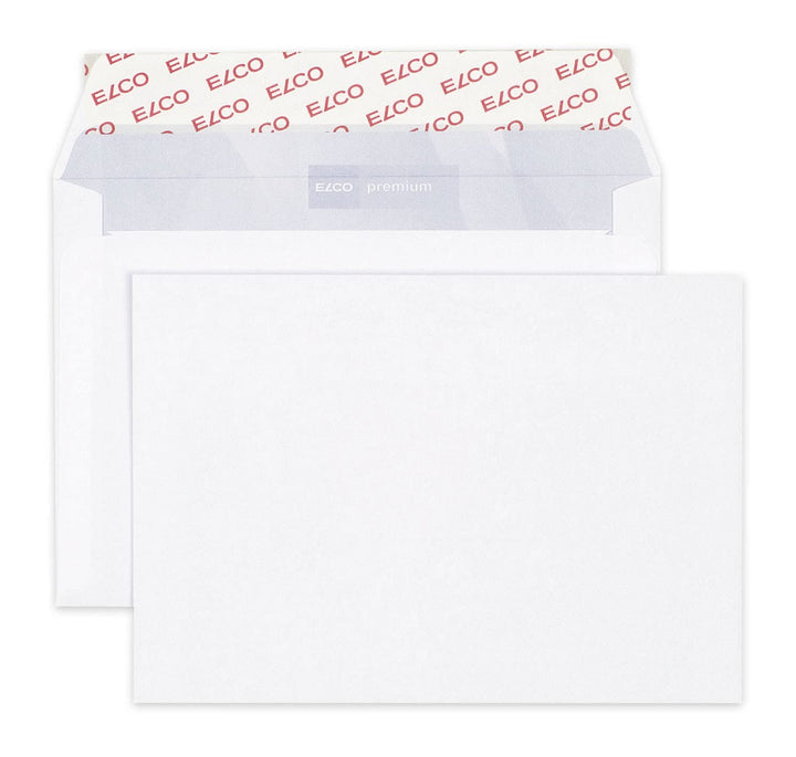 ELCO 30686 Premium Briefumschlag, C6, 162 x 114 mm für papierformat a6, 100 g/qm, 500 Stück, hochwei