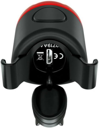 Knog Plug Fahrradlampen LED-Frontlicht od. Rücklicht StVZO, schwarz rot grau schwarzes Set, schwarze