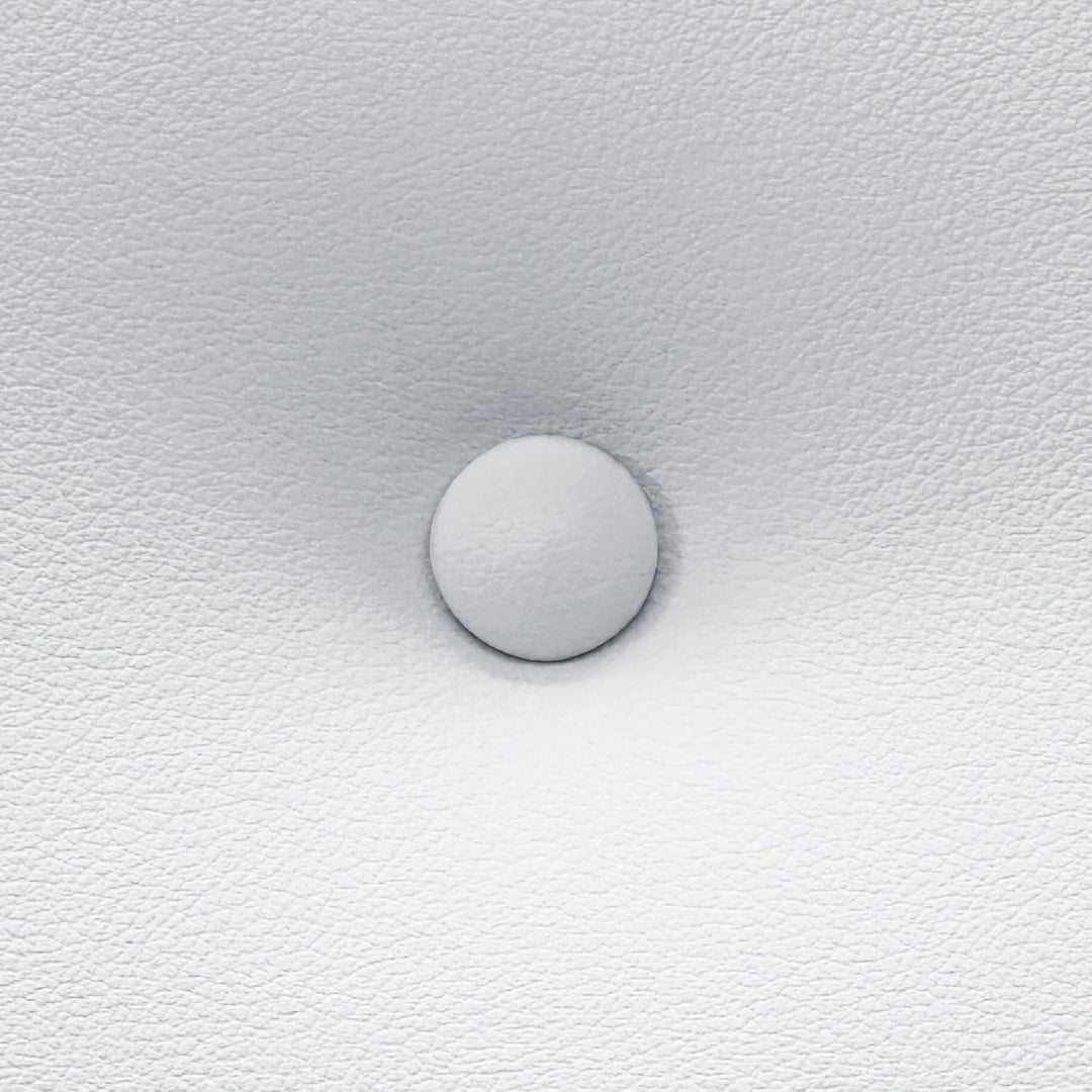 DHOME Kunstleder oder Stoff Kopfteil AQUALINE Pro mit 2 Reihen von Knöpfen gepolstertes Kopfteil Lux