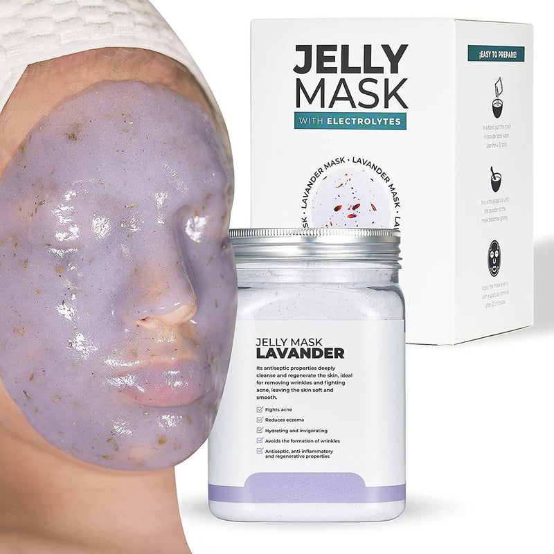 BRÜUN Peel Off Gelee Masken Premium Hydro Jelly Mask Lavendel | 652g Gesichtsmasken Beauty