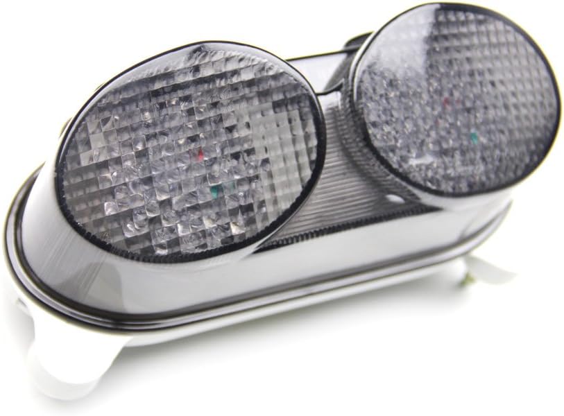 aVDB-moto LED-Bremslicht mit integriertem Blinker kompatibel mit Kawasaki ZR7, ZX6R, ZX9R, 1998 (Get