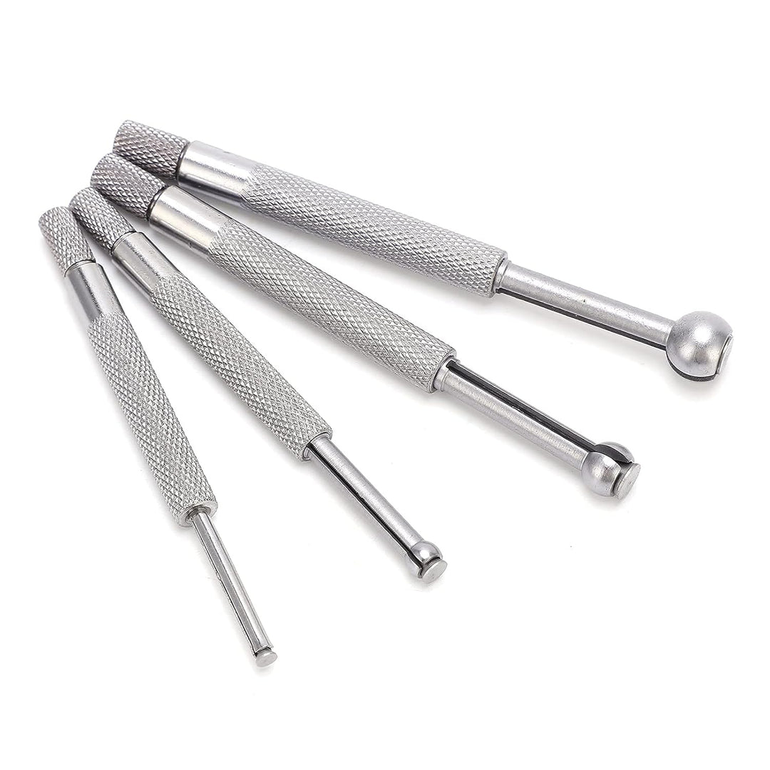 4PCS Lochlehren-Set Vollkugel-Teleskoplehre 3-13 Mm Zum Messen Kleiner Löcher Schlitze Nuten
