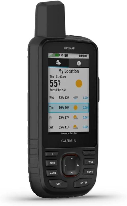 Garmin GPSMAP 67i,EU - - -, Schwarz / Orange