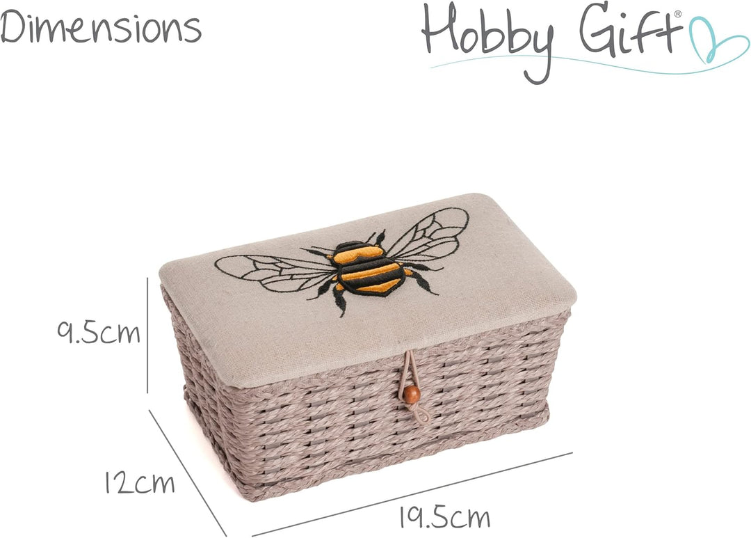 Sewing basket S Mez Crafts - Bee Leinen Biene, Leinen Biene
