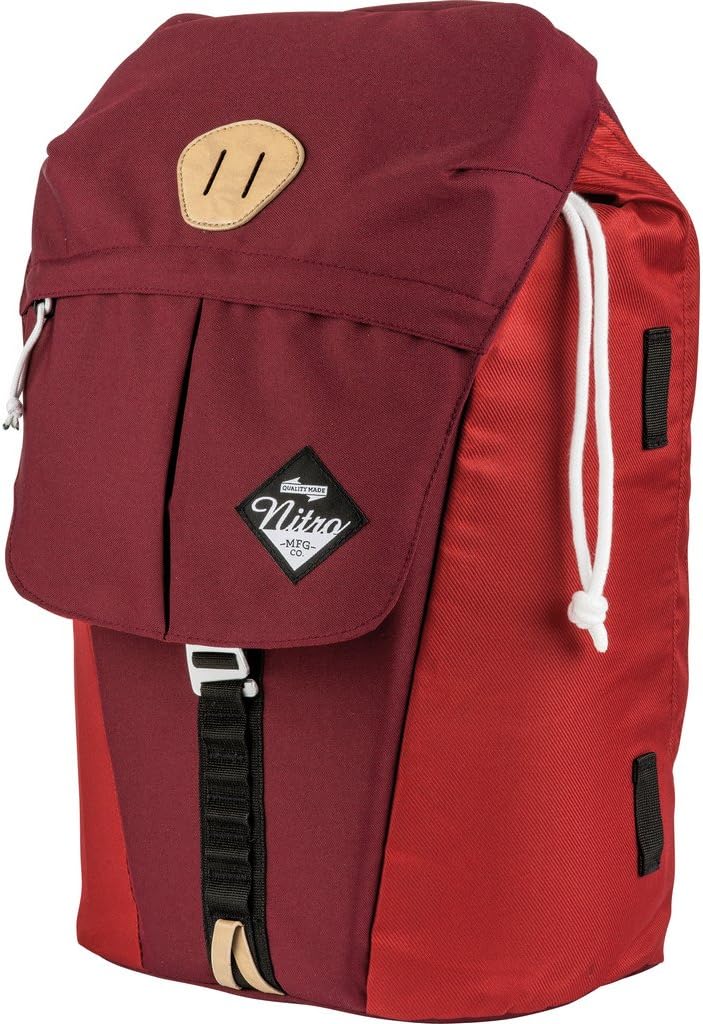 Nitro Cypress sportiver Daypack Rucksack für Uni & Freizeit, Streetpack mit gepolstertem 15“ Wide La