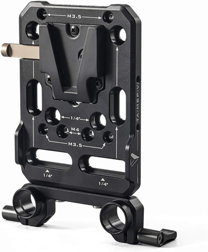 Tilta TA-MBP-K1-V Tiltaing Mini V-Mount Battery Plate + 15mm Rod Adapter (Big) (Batterien Nicht enth