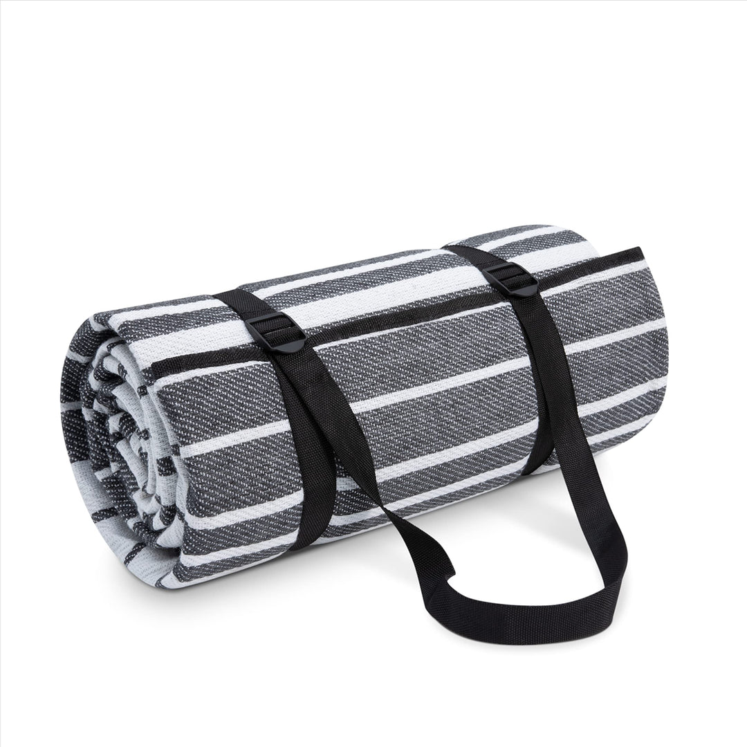 Paco Home Picknickdecke Campingdecke XXL Strand Picknickdecke Wasserdicht Mit Tragegriff Leicht Komp