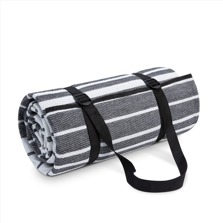Paco Home Picknickdecke Campingdecke XXL Strand Picknickdecke Wasserdicht Mit Tragegriff Leicht Komp