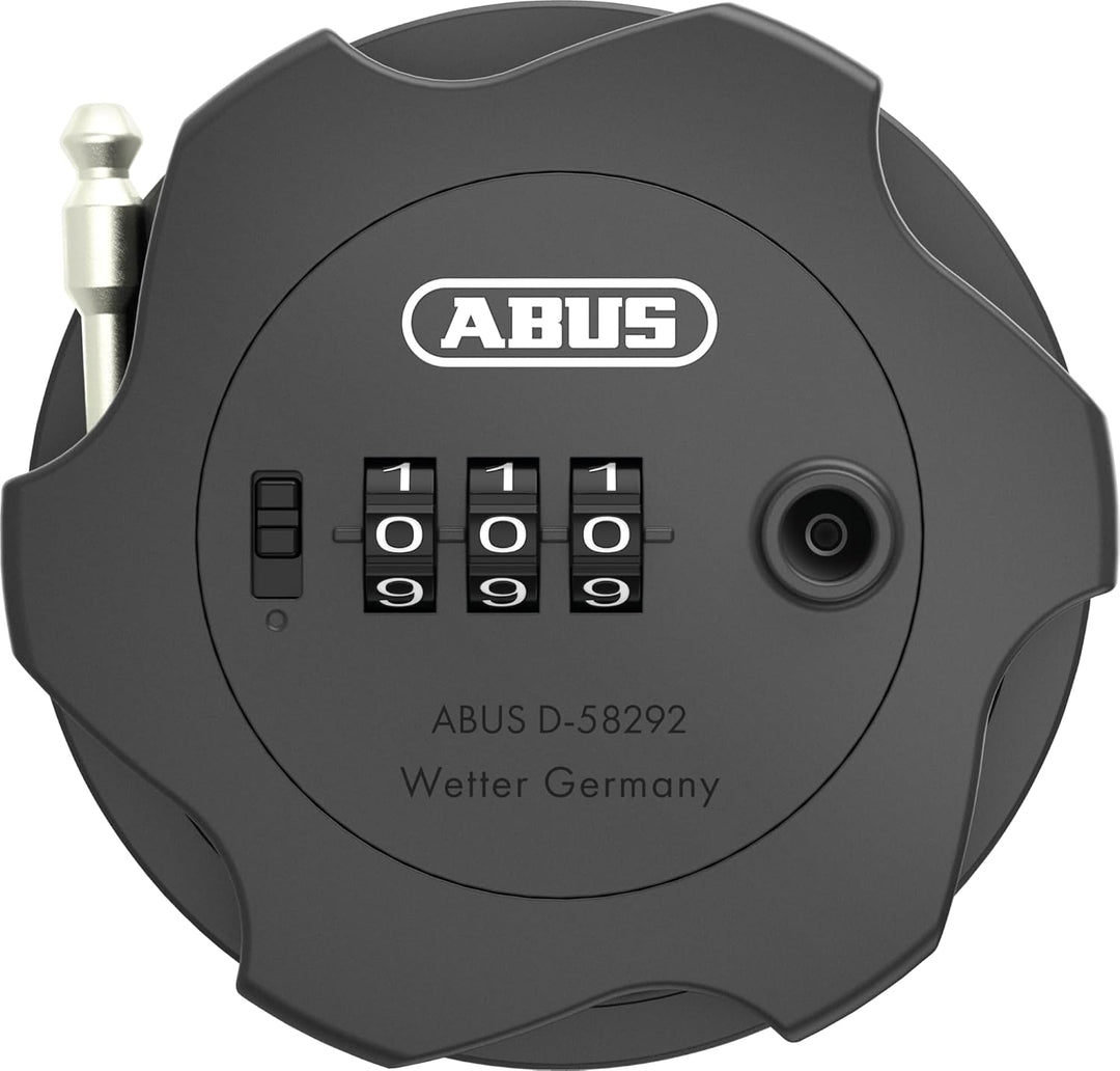 ABUS Kabelschloss Combiflex Adventure – Schloss zur Sicherung von Skiern, Kinderwagen, E-Scooter und