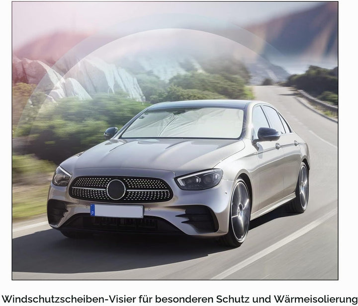 BIXUAN Sonnenschutz kompatibel mit Mercedes Mercedes Benz E-Klasse W213 CLS C257 2016-2023 Windschut