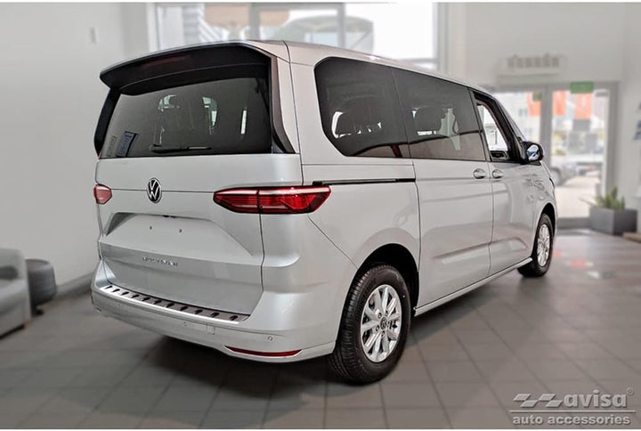 Avisa Edelstahl Heckstossstangenschutz kompatibel mit Volkswagen Multivan T7 2021- 'Strong Edition'