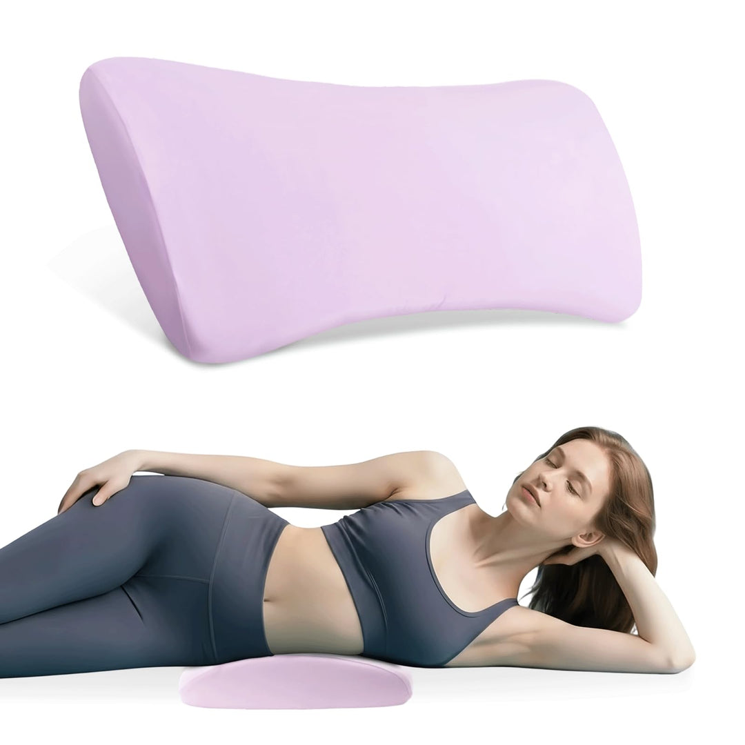 Orthopädisches Lendenkissen aus Memory-Schaum, Ergonomische Rücken- &amp; Lordosenstütze, Rückenstützkis