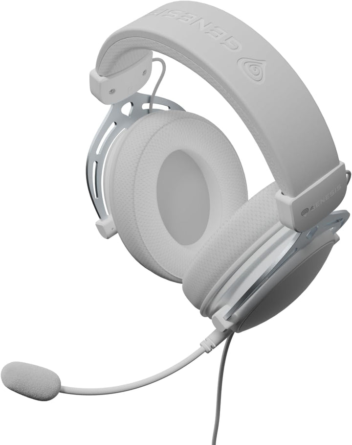 Genesis Toron 531 Gaming Headset – Over-Ear Kopfhörer mit 50 mm Treibern, abnehmbares Mikrofon, 3,5