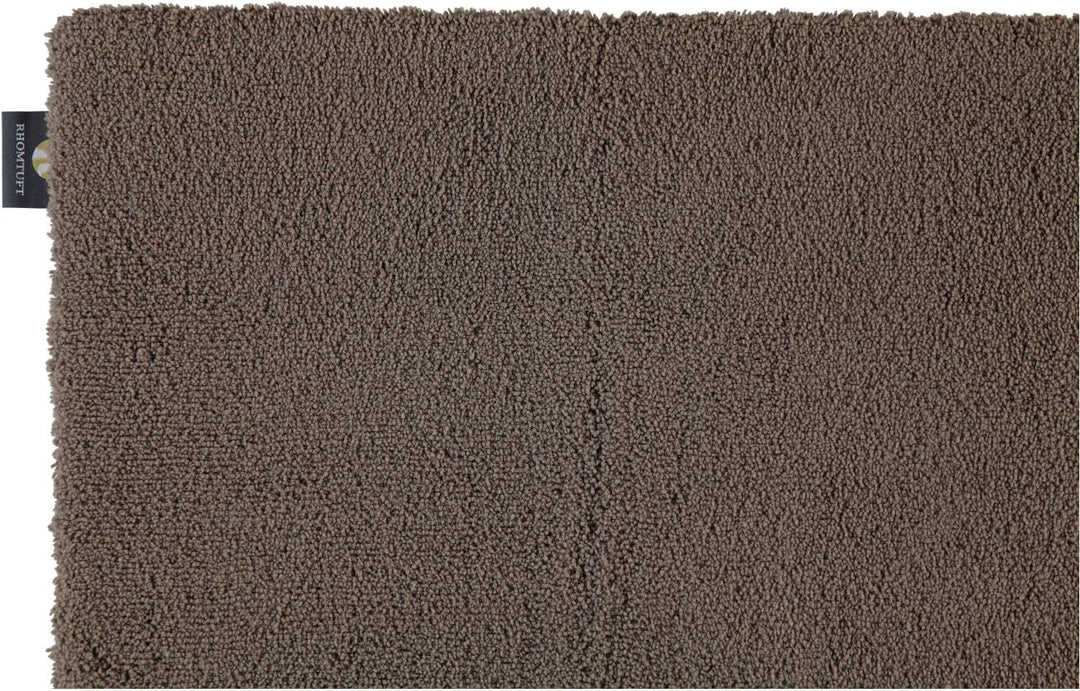 Rhomtuft Badteppiche Square Taupe - 58 50x60 cm, 50x60 cm