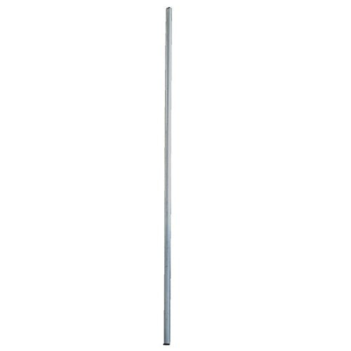 Antennenmast 2 m ALU, 50 mm Sat Mast mit Schutzkappe Antenne Montage Stange Stangenrohr NEU