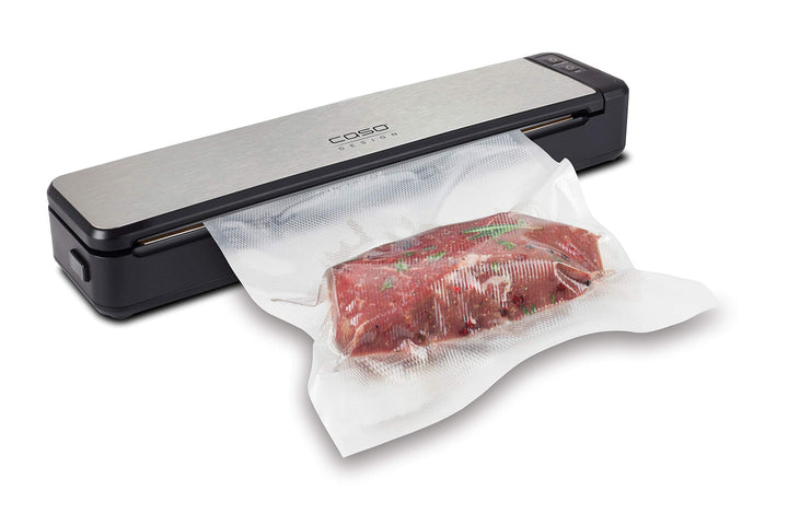 CASO VC6 Vakuumierer - Vakuumiergerät, Lebensmittel bleiben vakuumiert bis zu 8x länger frisch - ohn