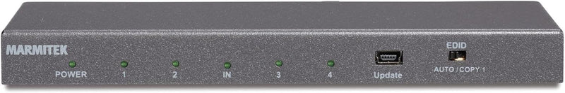 HDMI Splitter 4K60 - Marmitek Split 614 UHD 2.0 - 1 Ein / 4 Aus - Ultra HD - HDMI Verteiler - 3840 x