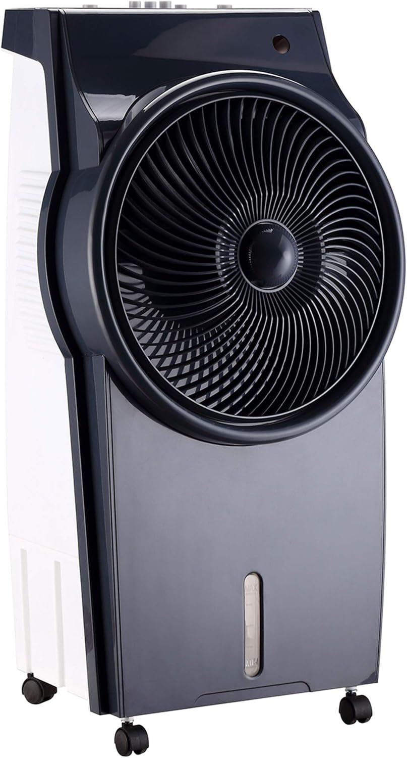 Syntrox Germany 4 in 1 Luftkühler Luftbefeuchter Lufterfrischer und Ventilator AC-95W-B 8L Black