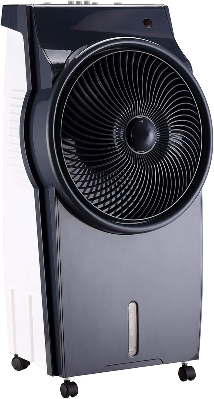 Syntrox Germany 4 in 1 Luftkühler Luftbefeuchter Lufterfrischer und Ventilator AC-95W-B 8L Black