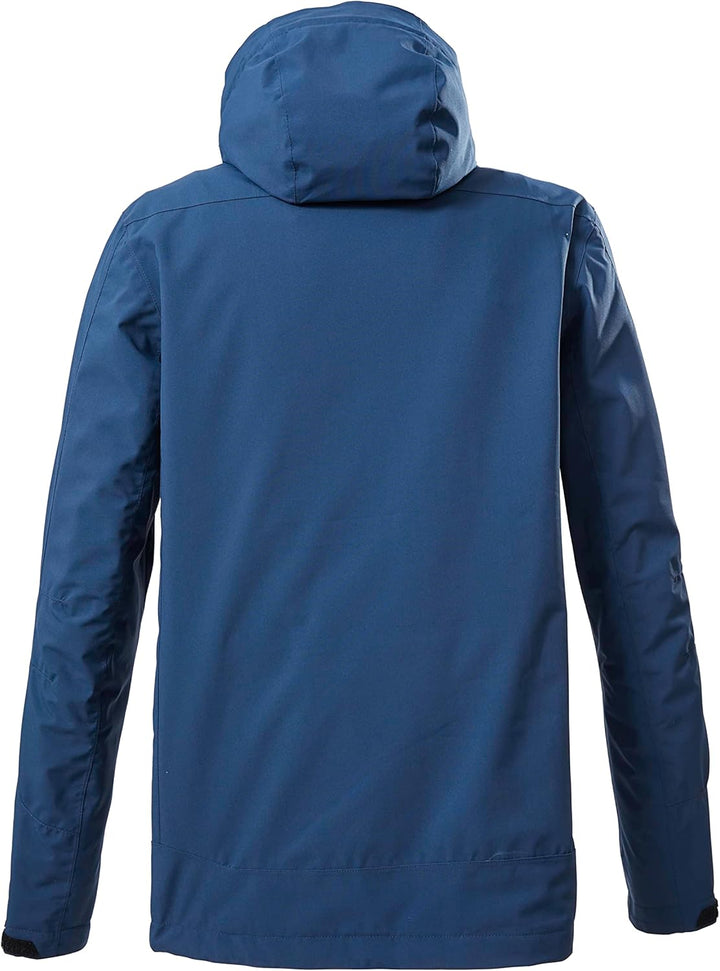 Killtec Herren Kos 87 Mn Jckt_xenios Funktionsjacke/Outdoorjacke mit abzippbarer Kapuze 3XL dunkelbl