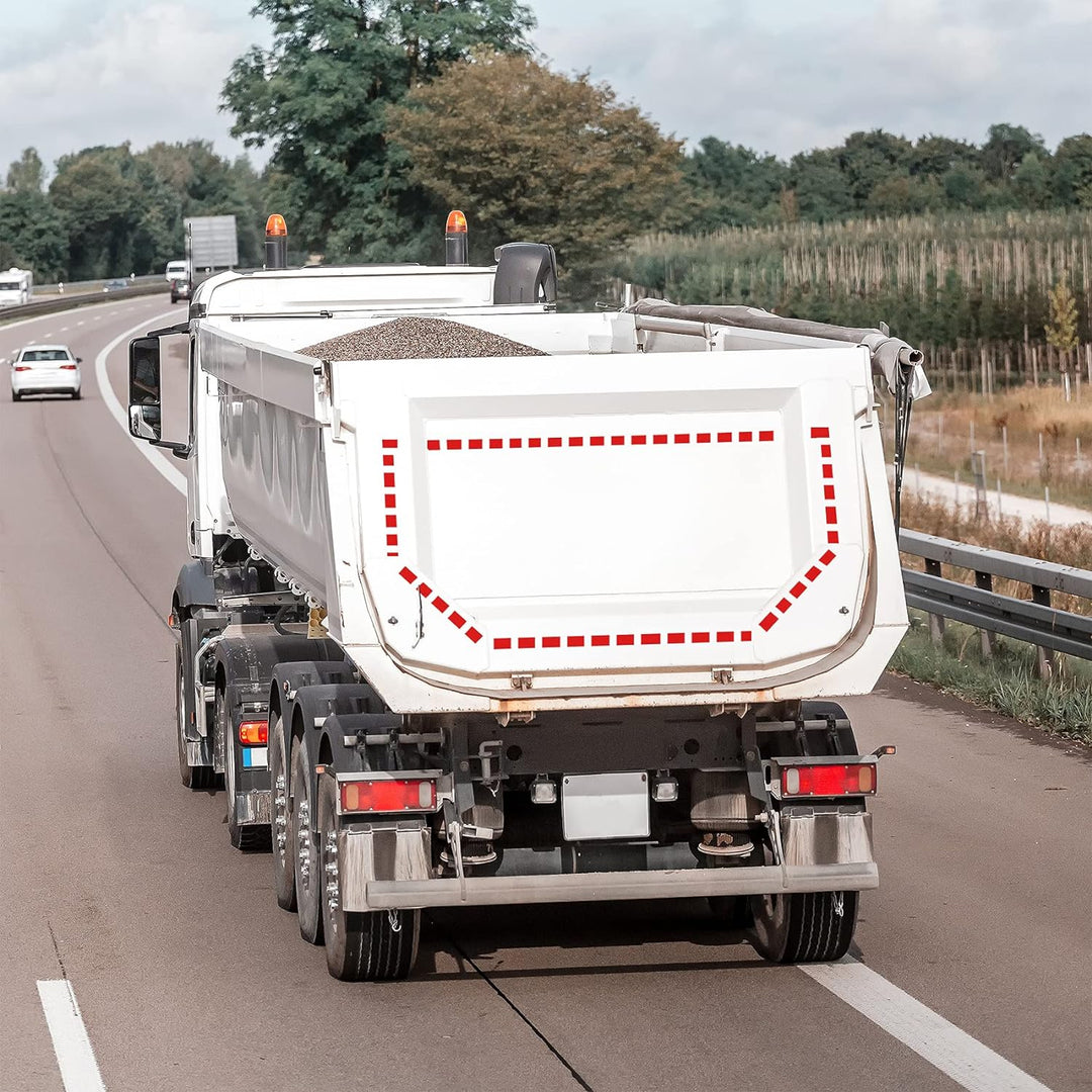 (2,66€/m) 3M Diamond Grade 997S Konturmarkierung segmentiert für Planenaufbauten für LKW Anhänger Re