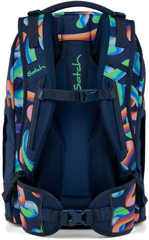 Satch Pack Schulrucksack Set 3tlg. inkl. Schlamperbox und Sportbeutel (Crazy Twist), Crazy Twist